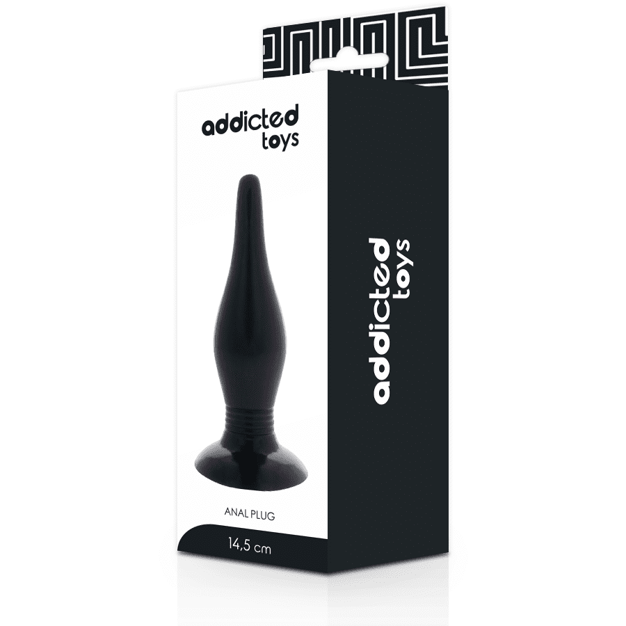 PLUG ANALE 14.5CM NERO