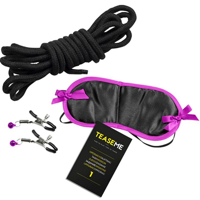 SET SEX TOYS PER GIOCHI EROTICI DI COPPIA - TEASE PLEASE