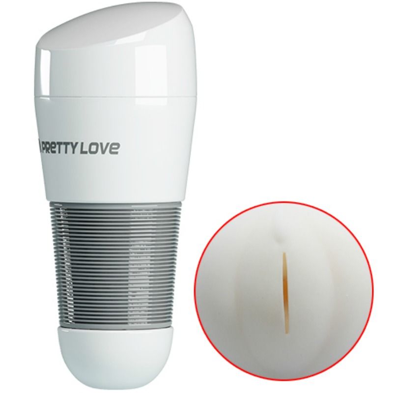 PRETTY LOVE KITTY MASTURBADOR Bianco VAGINA 2