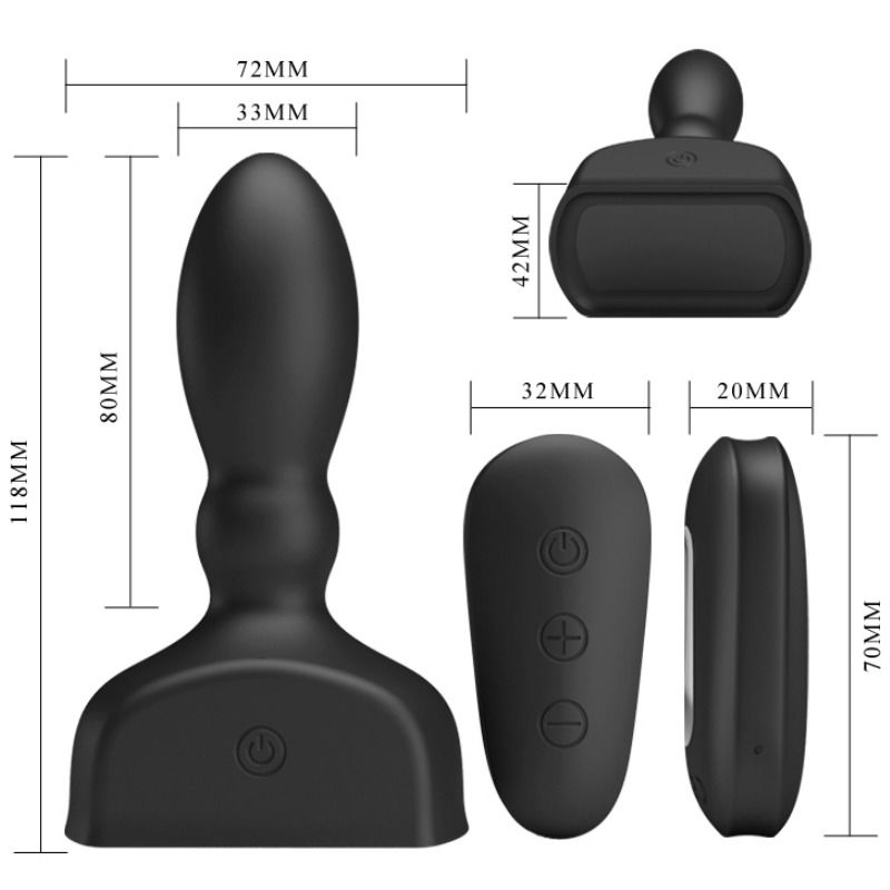 PRETTY LOVE  MARRIEL PROSTATICO VIBRATORE E INFLABLE
