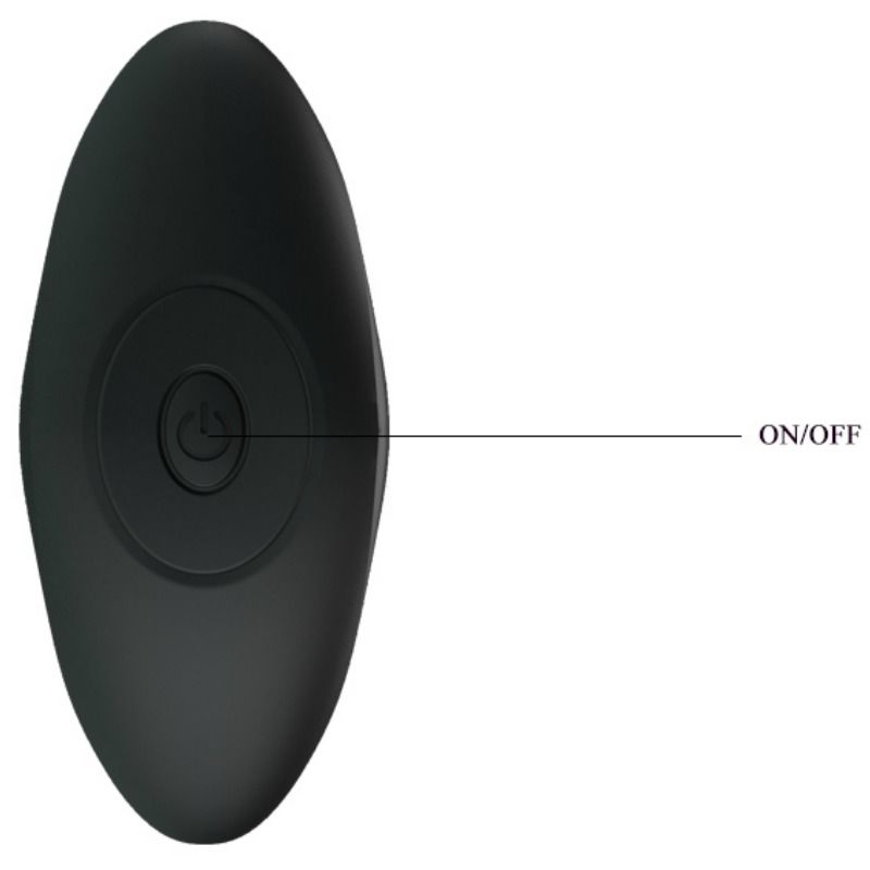 PRETTY LOVE VIBRATORE ANALE  NERO