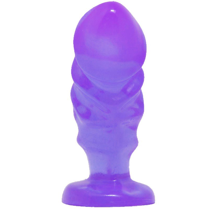 PLUG ANALE UNISEX CON VENTOSA LILLA