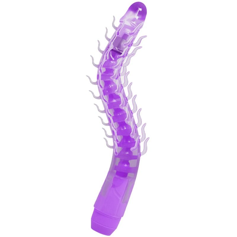 DILDO VIBRANTE FLEXI VIBE SENSUAL SPINE BENDABLE - LILLA 23.5 CM