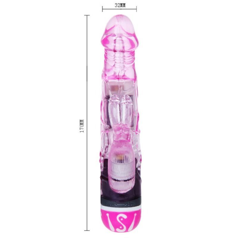 VIBRATORE MULTI VELOCITA BAILE VIBRATORS - CON RABBIT LILLA