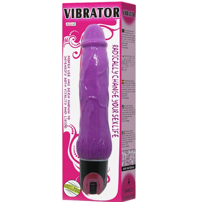 VIBRATORE MULTISPEED DAAPLY PLEASURE COLORE PURPLE