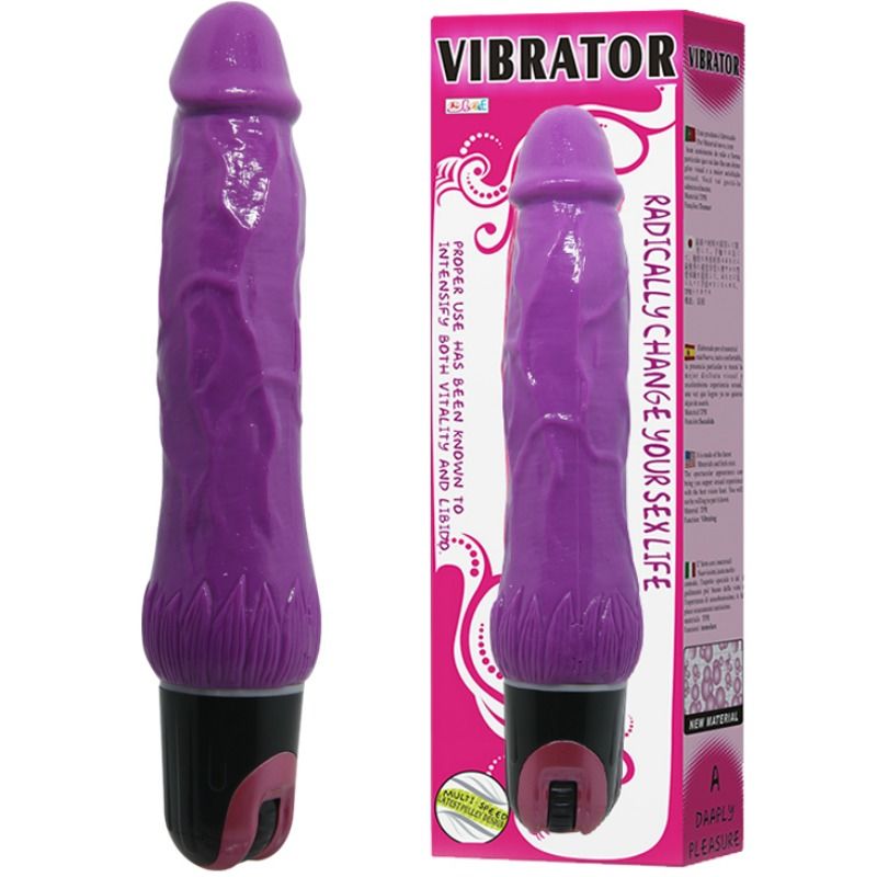 VIBRATORE MULTISPEED DAAPLY PLEASURE COLORE PURPLE