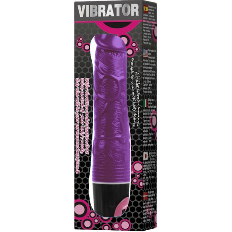 VIBRATORE MULTIVELOCITA BAILE COLORE LILLA