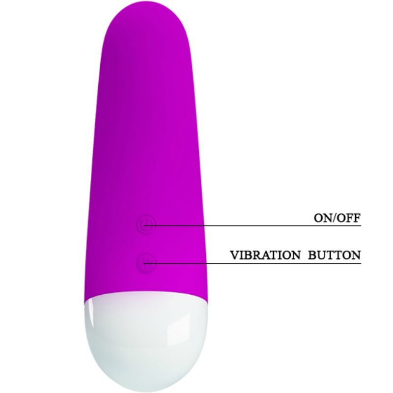 MINI VIBRATORE 30 MODALITA PRETTY LOVE LUTHER