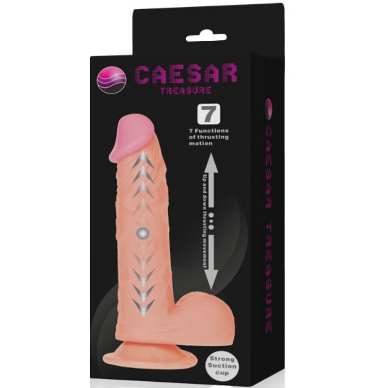 DILDO REALISTICO FUNZIONE SU E GIU CAESAR TREASURE