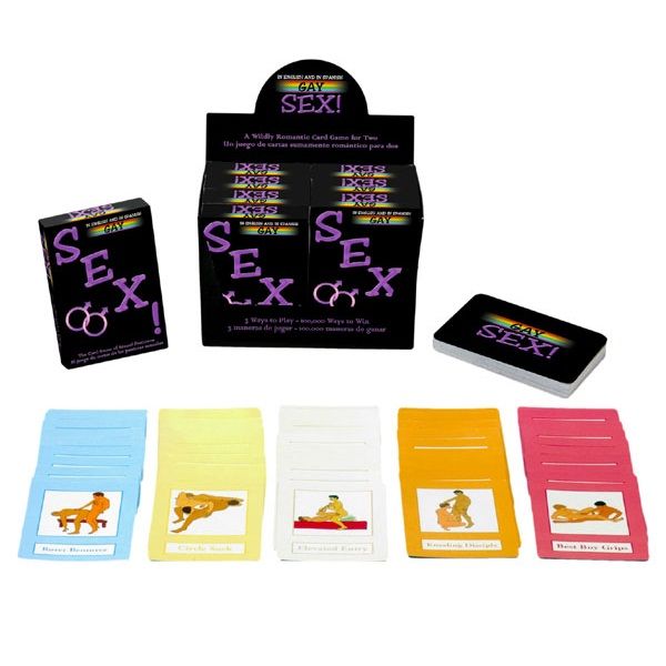 NAIPES DE SEXO GAY, GIOCO DI CARTE GAY ES / EN