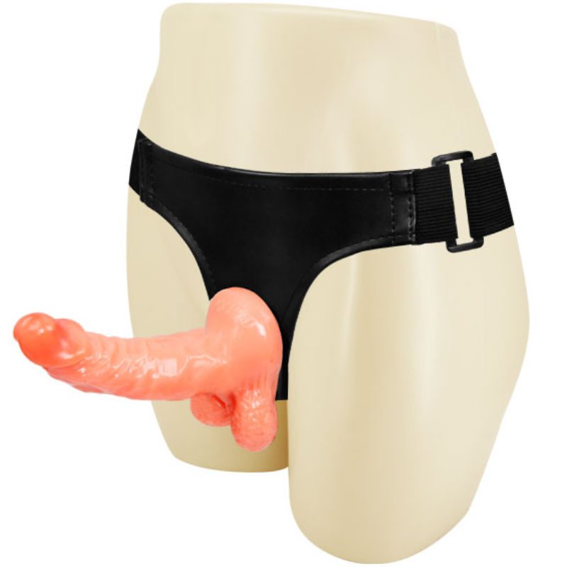 IMBRACATURA REGOLABILE CON DILDO REALISTICO COLOR CARNE ULTRA PASSIONATE 15.5CM