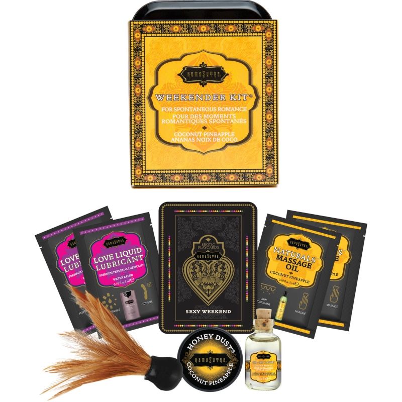 KAMASUTRA WEEKENDER TIN KIT COCCO E PINNEAPLE