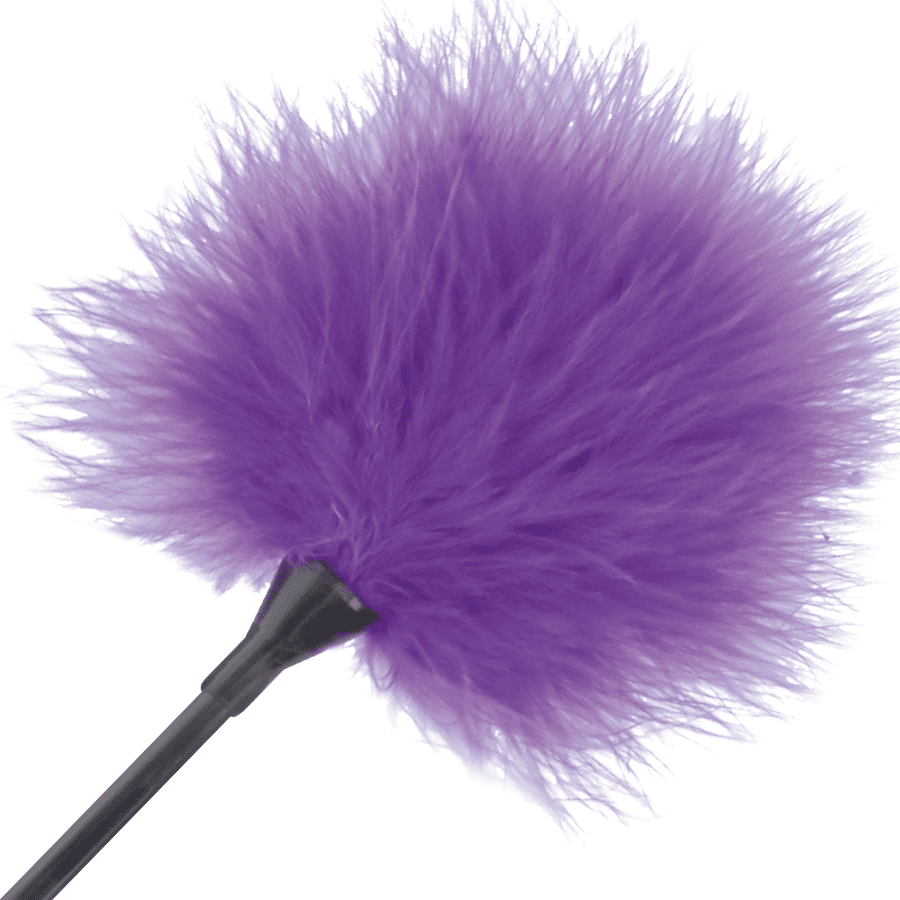 DARKNESS PURPLE FEATHER 42CM
