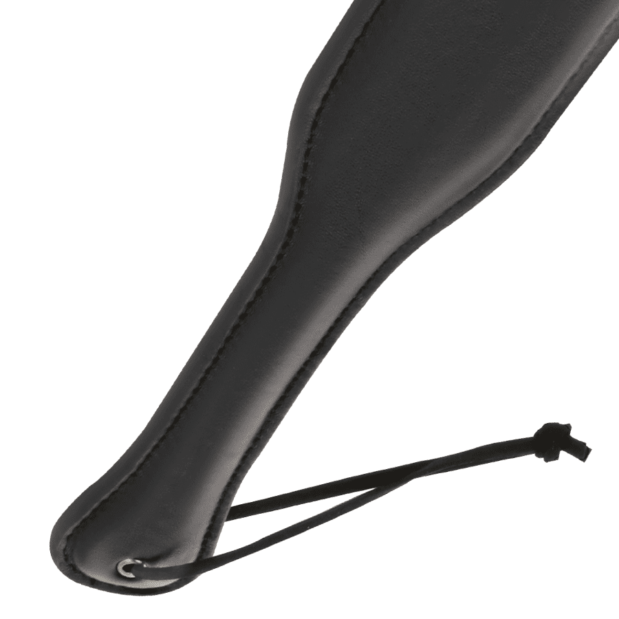 DARKNESS FETISH BLACK PADDLE IN PELLE ORIGINALE