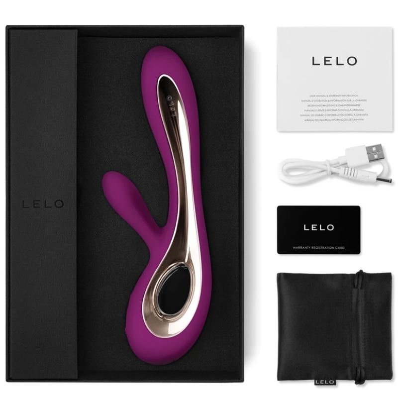 VIBROMASSAGGIATORE LELO SORAYA 2 DEEP ROSE