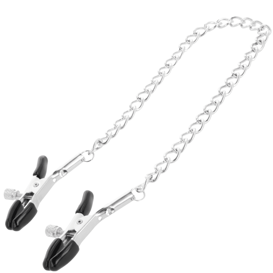 MORSETTI PER CAPEZZOLI REGOLABILI DARKNESS METAL