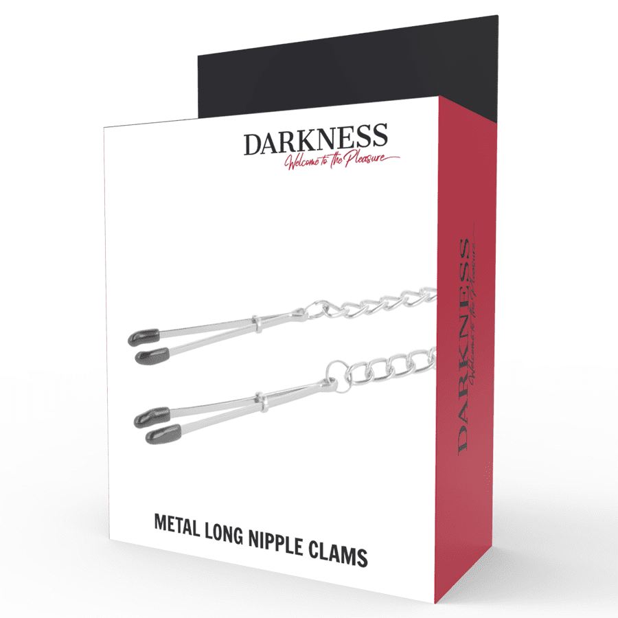 MORSETTI PER CAPEZZOLI CON CATENA DARKNESS