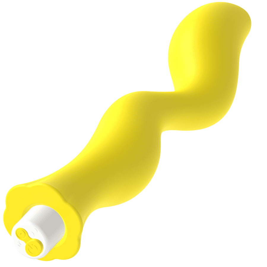 VIBRATORE PUNTO G GAVYN - GIALLO