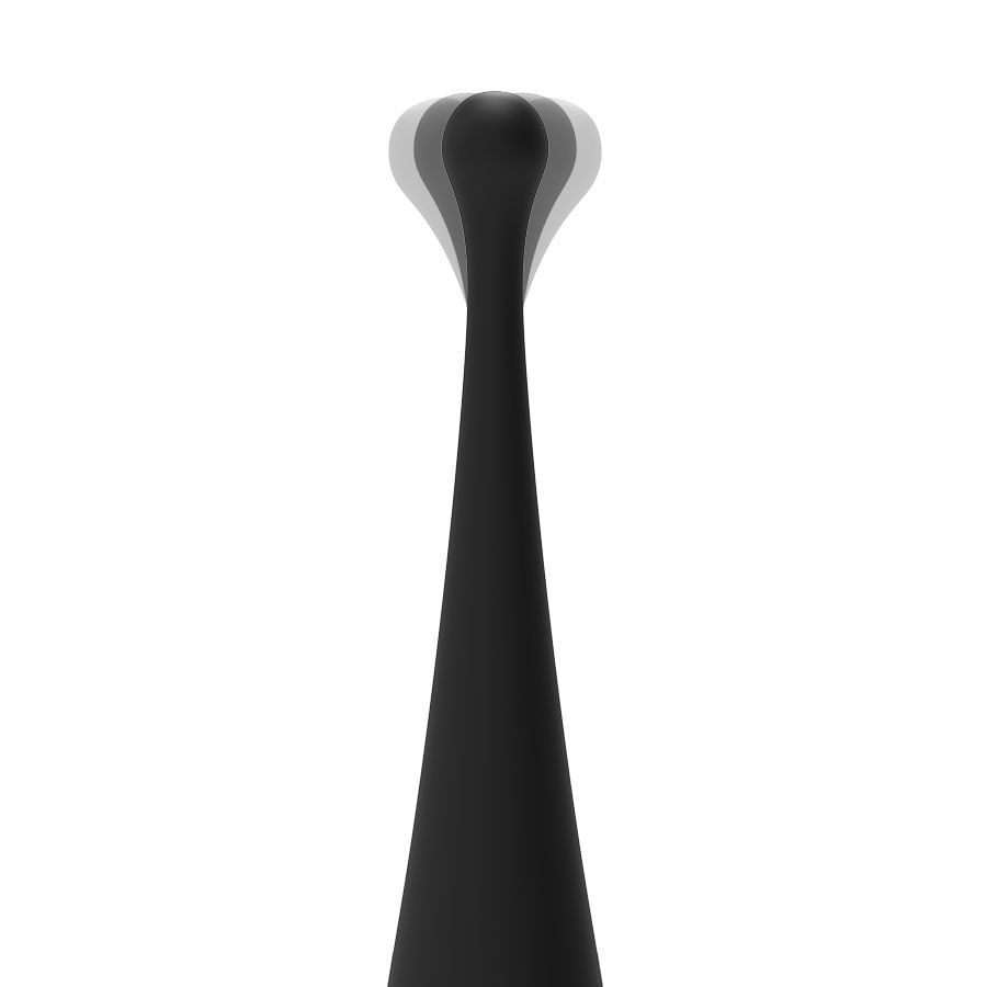 VIBRATORE CLITORIDEO IN SILICONE NERO BRILLY GLAM SPOT VIBE