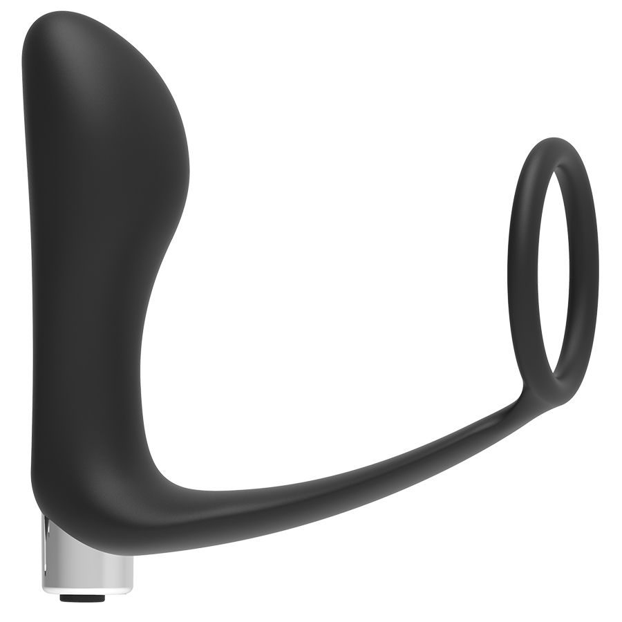 VIBRATORE PROTESICO RICARICABILE addicted TOYS NERO