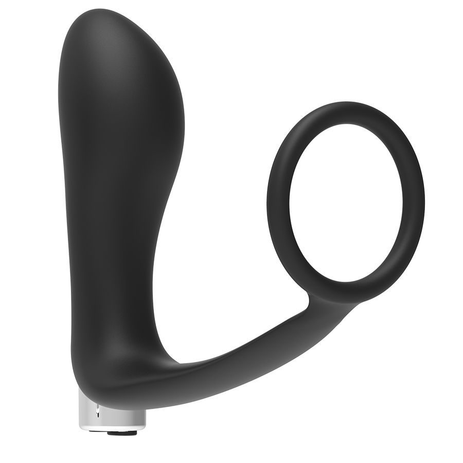 VIBRATORE PROTESICO RICARICABILE addicted TOYS NERO
