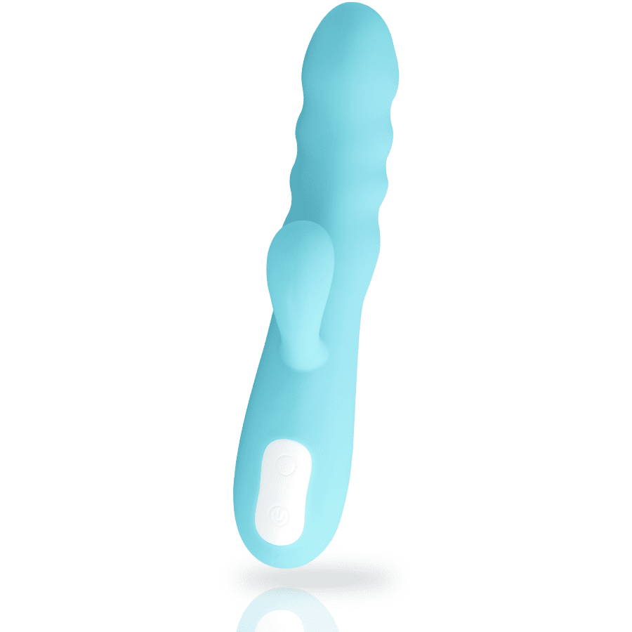 VIBRATORE ROTANTE MIA EIFFEL BLU TURCHESE