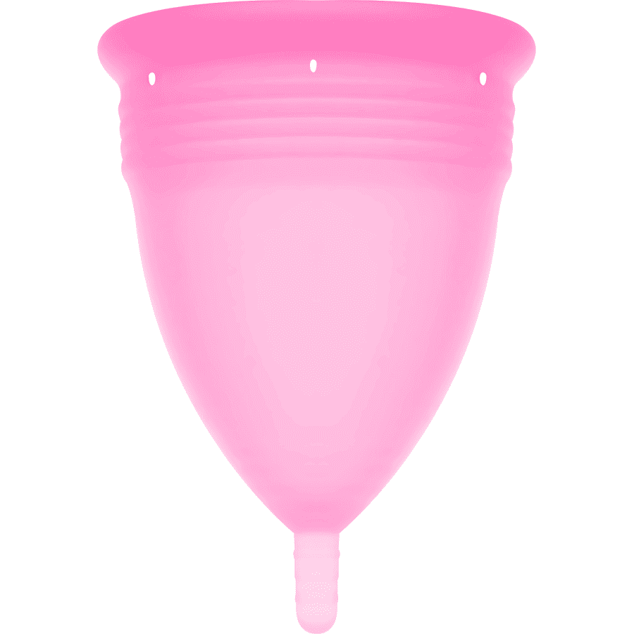 COPPA MENSTRUALE TAGLIA L COLORE ROSA SILICONE FDA