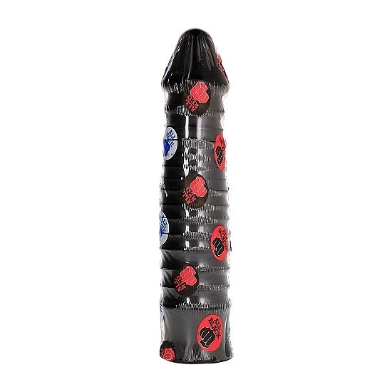 DILDO ALL BLACK - 26CM