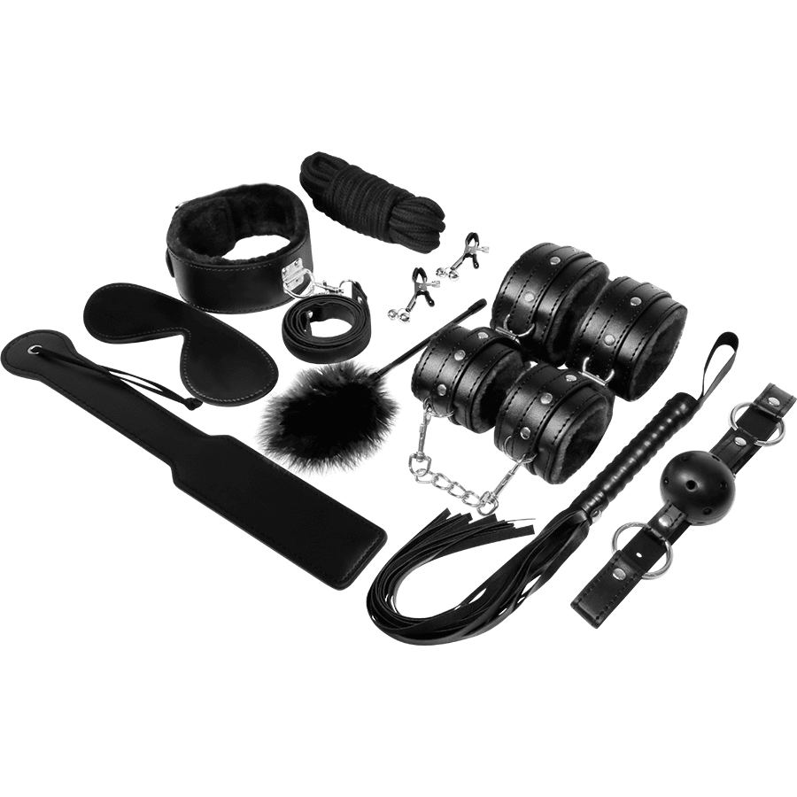 KIT BDSM EXPERIENCE FETISH - COLORE NERO