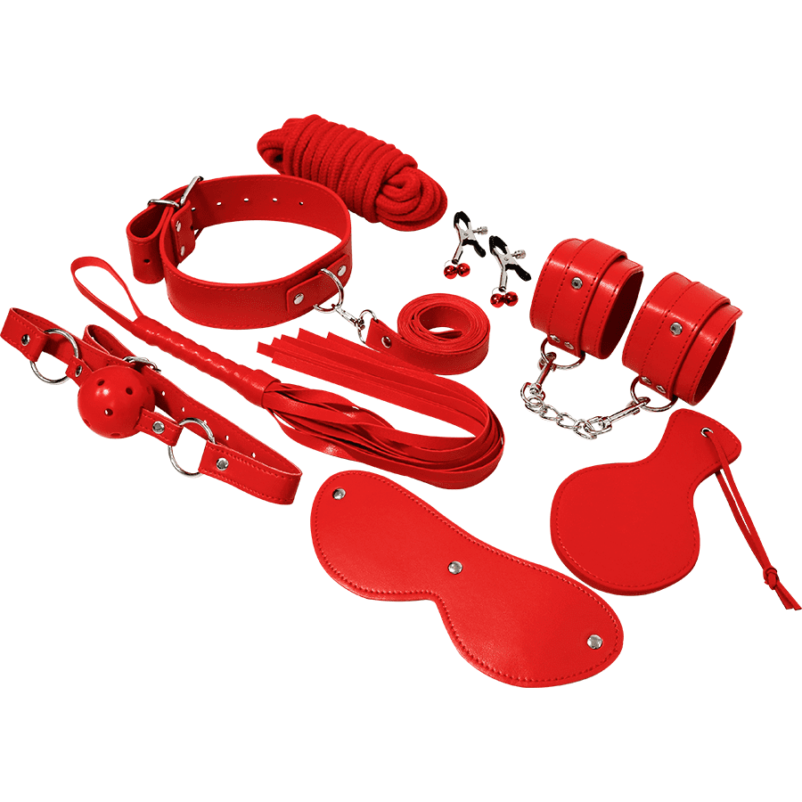 ESPERIENZA BDSM FETISH KIT SERIE ROSSA