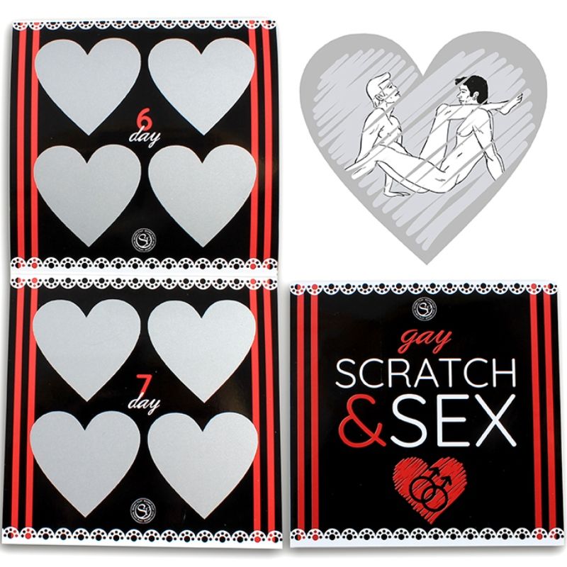 GIOCO PER COPPIE GAY SECRETPLAY SCRATCH SEX (ES/EN/FR/PT/DE)