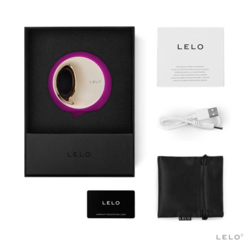 SIMULATORE SESSO ORALE PER LEI LELO ORA 3 DEEP ROSE