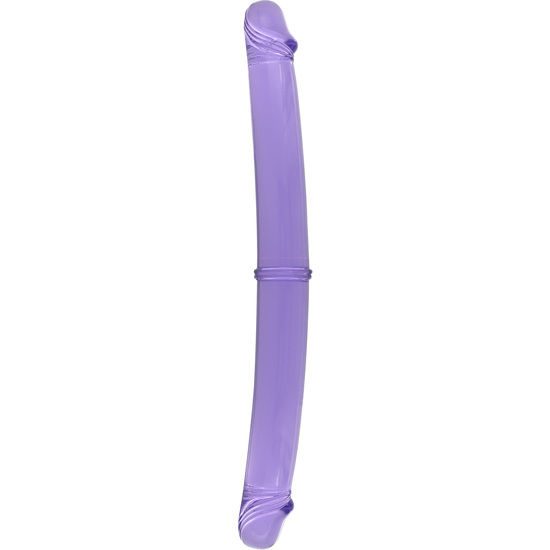 SEVENCREATIONS DOPPIO PENE 30 CM VIOLA