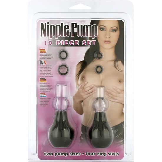 KIT POTENZIATORI CAPEZZOLI CON 8 ANELLI SEVENCREATIONS