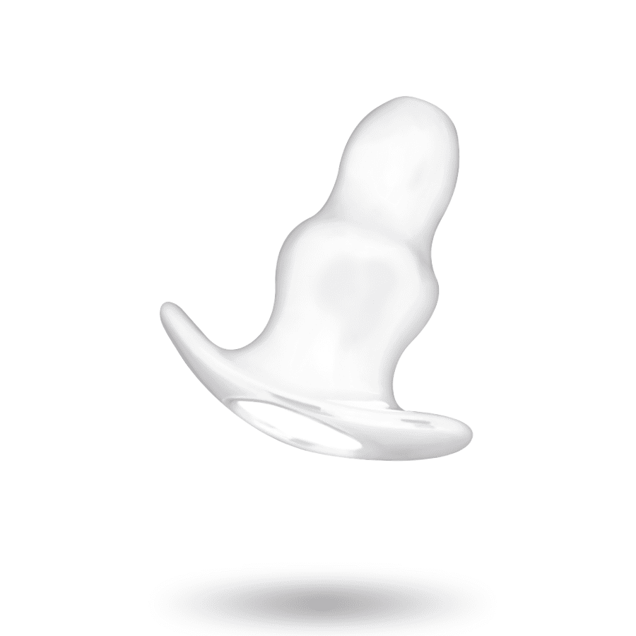 DILATATORE ANALE ADDICTED PICCOLO O 7 CM - TRASPARENTE