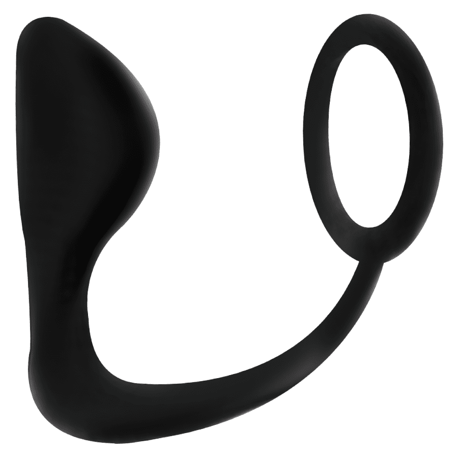 PLUG ANALE CON ANELLO NERO