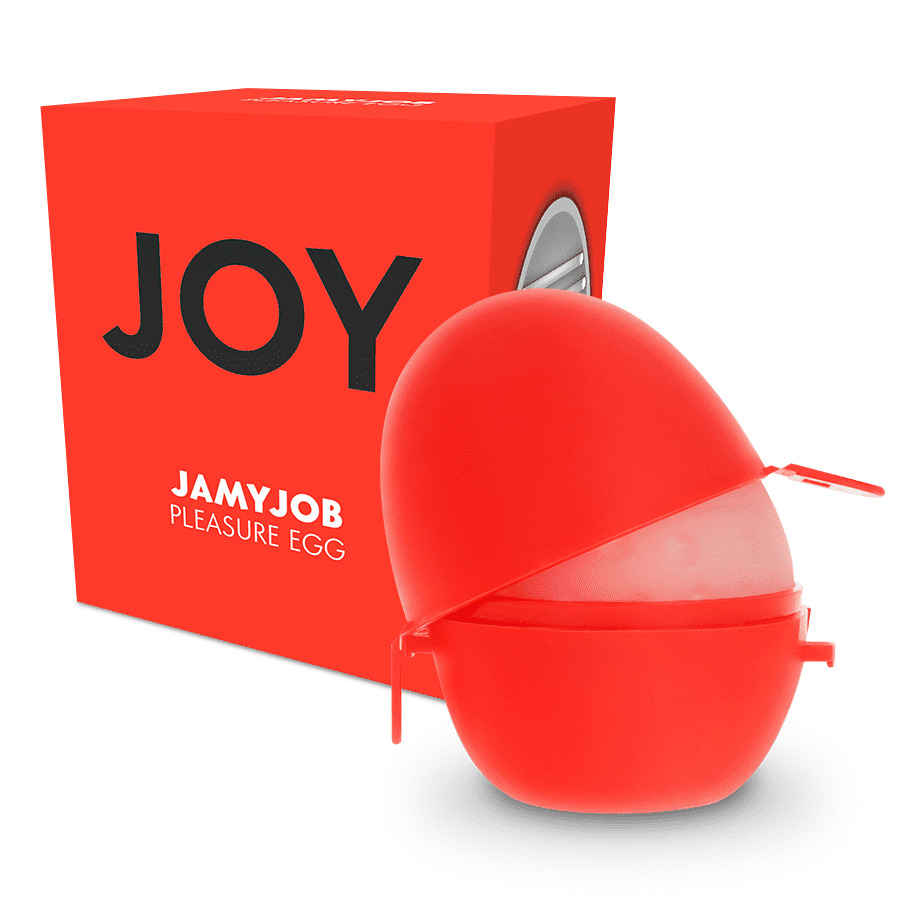 MASTURBATORE UOVO JAMYJOB MASTURBATORE UOVO COLORE ROSSO