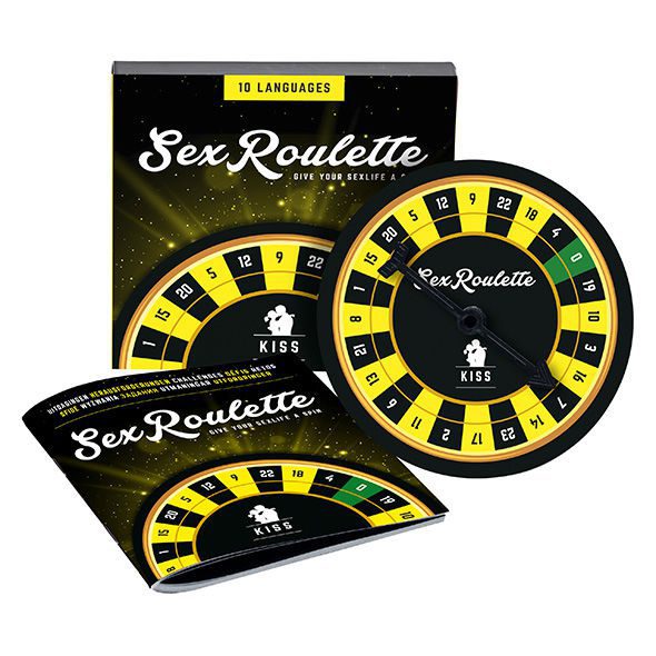 GIOCO PER COPPIE SEX ROULETTE KISS (NL-DE-EN-FR-ES-IT-PL-RU-SE-NO)