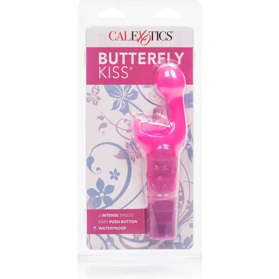 VIBRATORE TESTA FLESSIBILE IMPERMEABILE BUNNY KISS ROSA