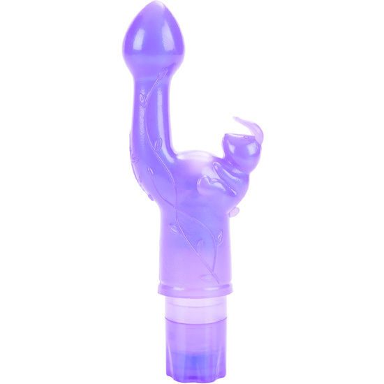 VIBRATORE IMPERMEABILE THE ORIGINAL BUNNY KISS - VIOLA