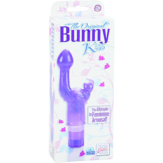 VIBRATORE IMPERMEABILE THE ORIGINAL BUNNY KISS - VIOLA