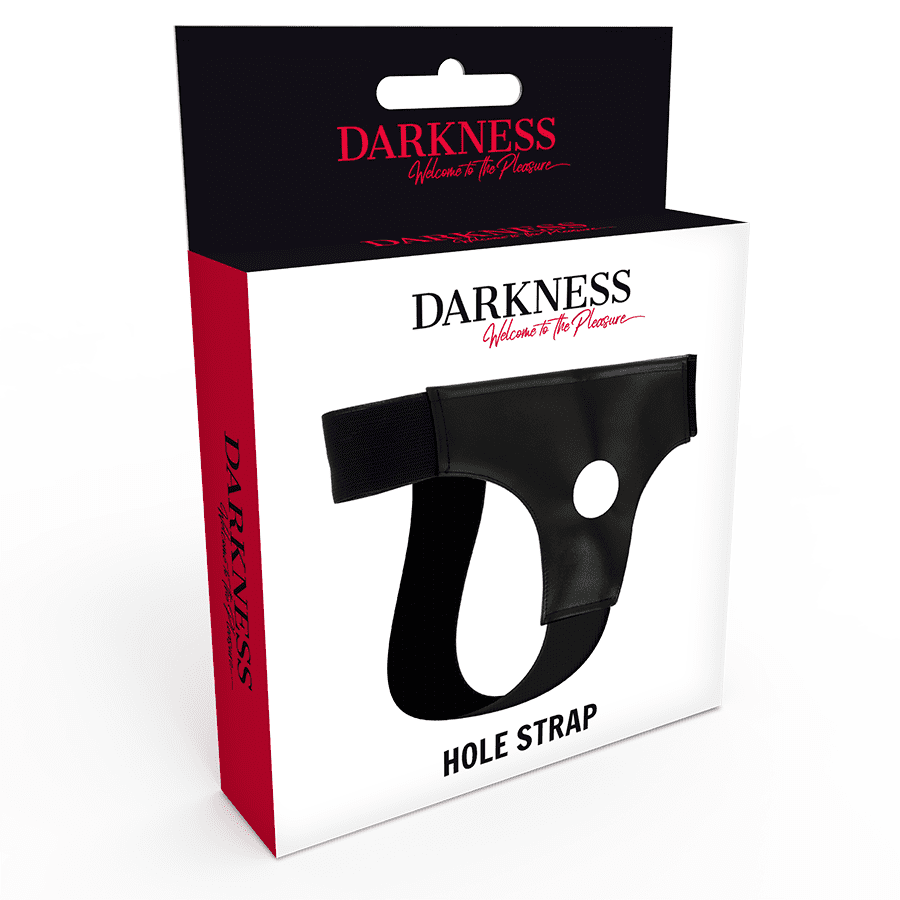 CINTURA CON FORO PER GIOCHI BDSM DARKNESS TAGLIA UNICA