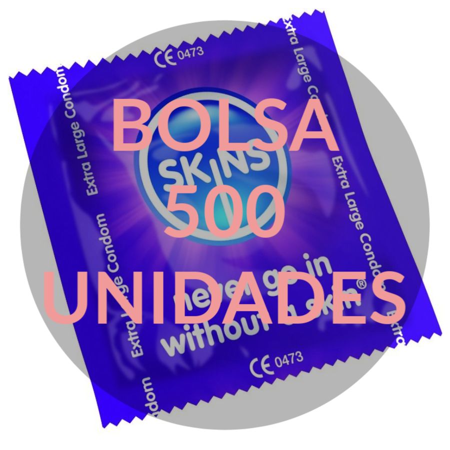 SKINS PRESERVATIVO EXTRA LARGE BAG 500