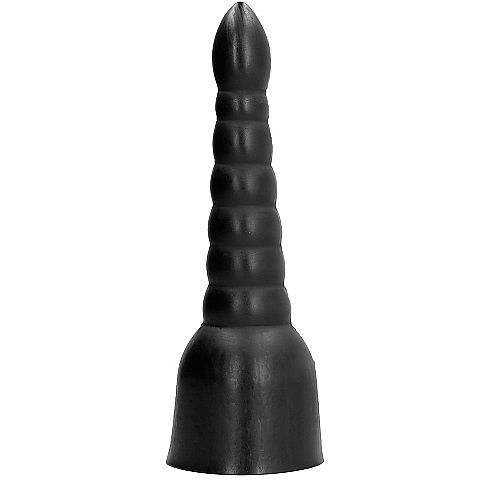 DILDO ALL BLACK -  34CM