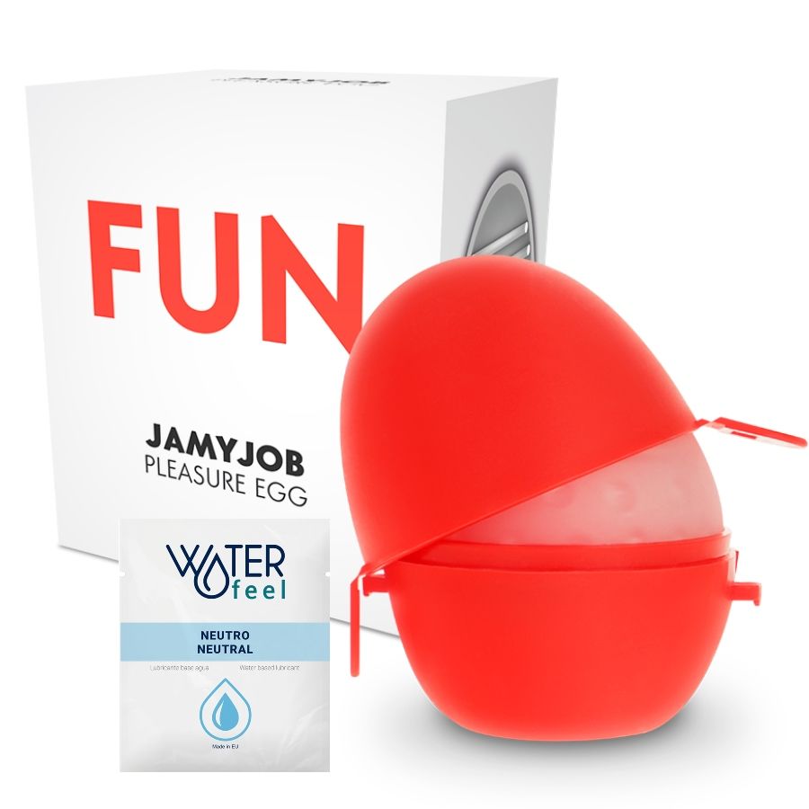 MASTURBATORE UOVO JAMYJOB COLORE BIANCO
