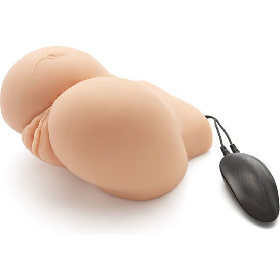 MASTURBATORE REALISTICO CON VIBRATORE - BIG ASS ACT