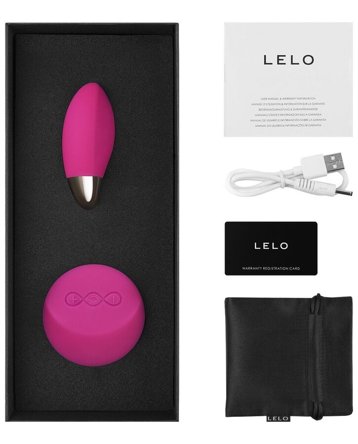 MASSAGGIATORE A UOVO LELO - LYLA 2 INSIGNIA DESIGN EDITION - COLORE CILIEGIA