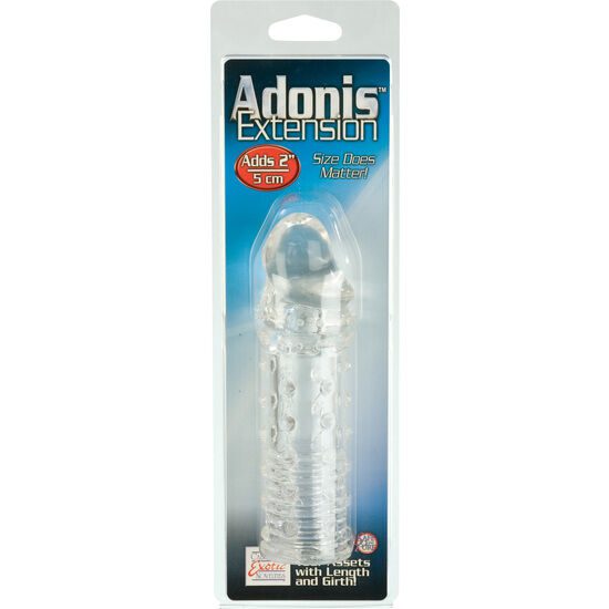 ESTENSORE FALLICO CAVO CALEX ADONIS - TRASPARENTE