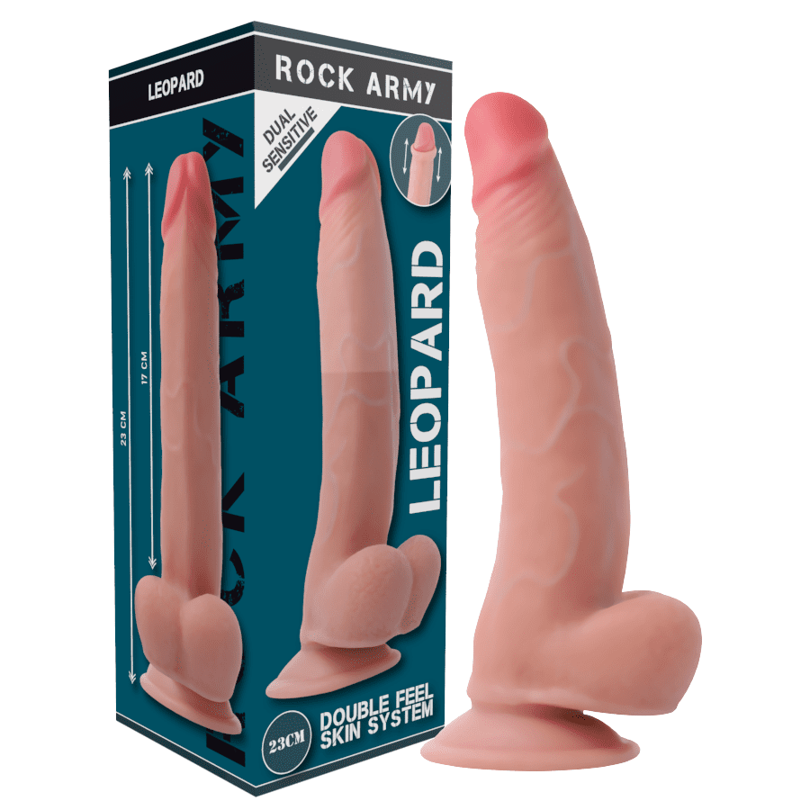 LEOPARDO ROCKARMY A DOPPIA DENSITÀ 23CM