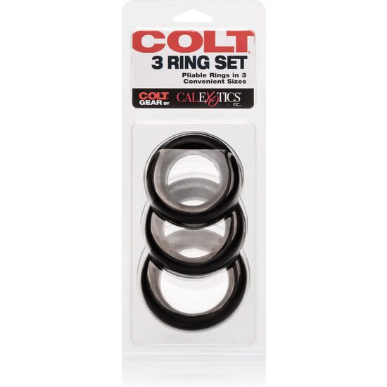 SET 3 ANELLI COLT